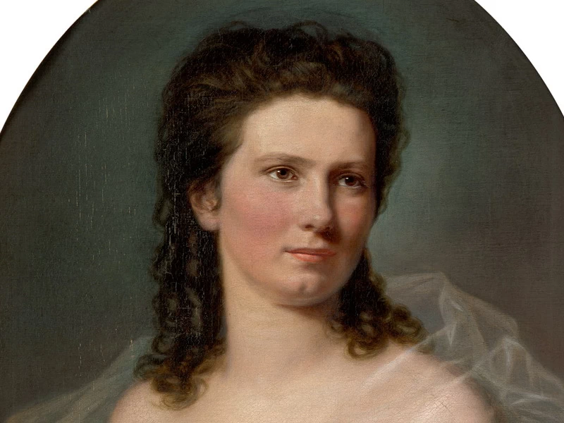 1816-August Prinzhofer - Ritratto di Nina Kienzel